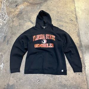 BLACK RUSSELL FLORIDA STATE SEMINOLES HOODIE Men’s SZ XL